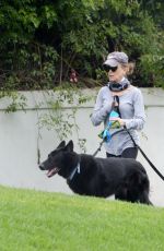 RENEE ZELLWEGER Out with Her Dogs at a Park in Laguna Beach 08/23/2021