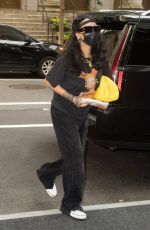 RIHANNA Arrives at Her Hotel in New York 08/04/2021