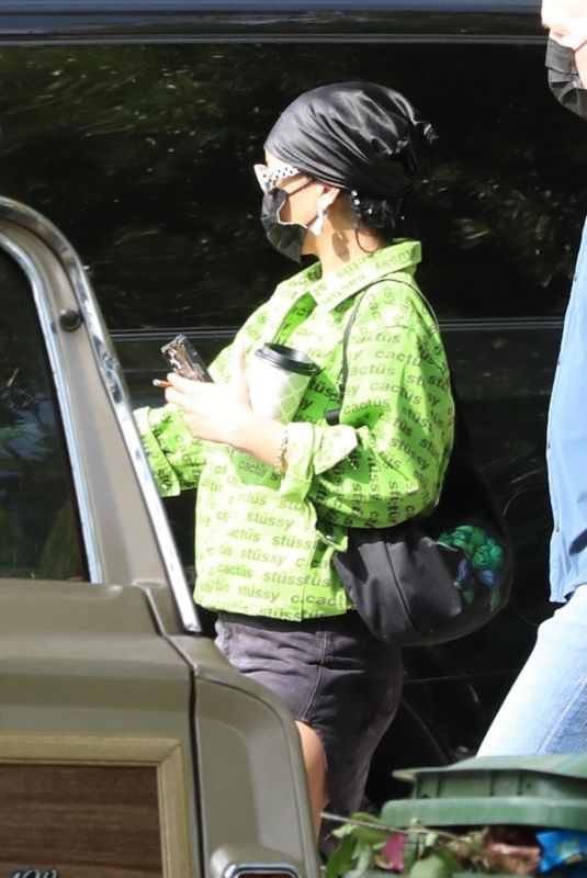 RIHANNA Leaves Friend