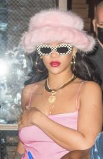 RIHANNA Night Out in New York 07/31/2021