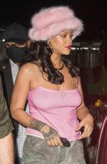 RIHANNA Night Out in New York 07/31/2021