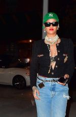 RIHANNA Night Out in New York 08/15/2021