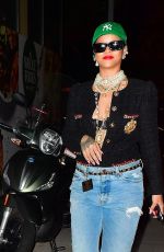 RIHANNA Night Out in New York 08/15/2021
