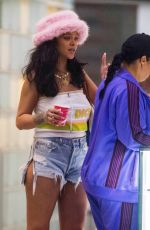 RIHANNA Out Shopping in New York 08/04/2021