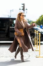 RITA ORA at Le Jardin Des Tuileries for Photoshooting in Paris 08/11/2021