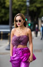 RITA ORA Out in Paris 08/06/2021