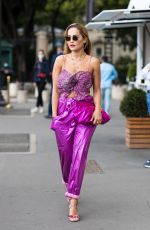 RITA ORA Out in Paris 08/06/2021