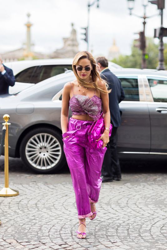 RITA ORA Out in Paris 08/06/2021