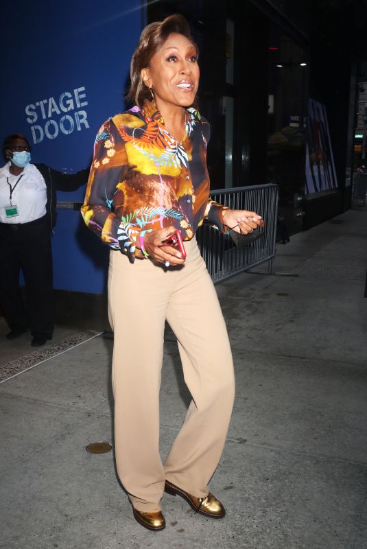 ROBIN ROBERTS at Good Morning America Show in New York 08/10/2021