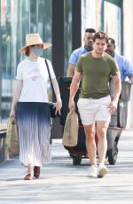 ROSE LESLIE and Kit Harington Out in New York 08/26/2021