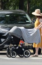 ROSE LESLIE Out in New York 08/08/2021