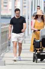 ROSE LESLIE Out in New York 08/08/2021