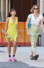 ROWAN BLANCHARD Out with Friend in New York 07/31/2021