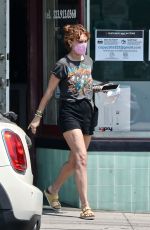 RUMER WILLIS Out in Los Feliz 08/25/2021