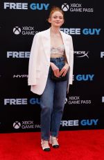 SADIE SINK at Free Guy Premiere in New York 08/03/2021