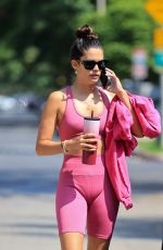 SARA SAMPAIO Leaves a Gym in West Hollywood 08/24/2021