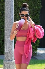 SARA SAMPAIO Leaves a Gym in West Hollywood 08/24/2021