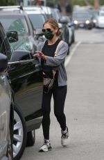 SARAH MICHELLE GELLAR Out for Coffee in Santa Monica 08/04/2021