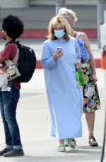 SARAH PAULSON as Linda Tripp on the Set of American Crime Story: Impeachment in Los Angeles 08/11/2021