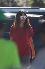 SARAH SHAHI Out in Los Angeles 08/02/2021