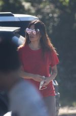 SARAH SHAHI Out in Los Angeles 08/02/2021