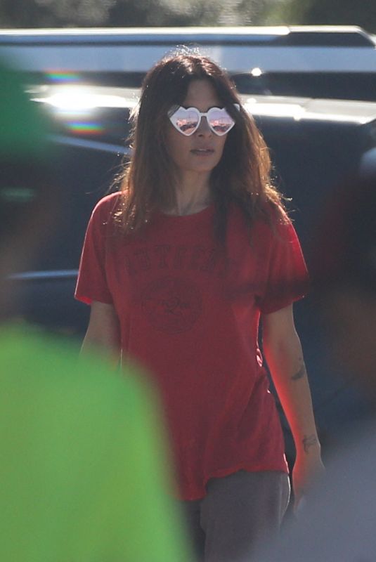 SARAH SHAHI Out in Los Angeles 08/02/2021