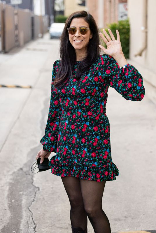 SARAH SILVERMAN Arrives at Jimmy Kimmel Live! in Los Angeles 08/11/2021
