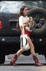 SCOUT WILLIS Out with Her Dog in Los Angeles 08/25/2021