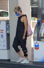 SELMA BLAIR and Ron Carlson Out for Lunch in West Hollywood 08/05/2021
