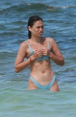 SHANINA SHAIK in Bikini at a Beach in Tulum 08/14/2021
