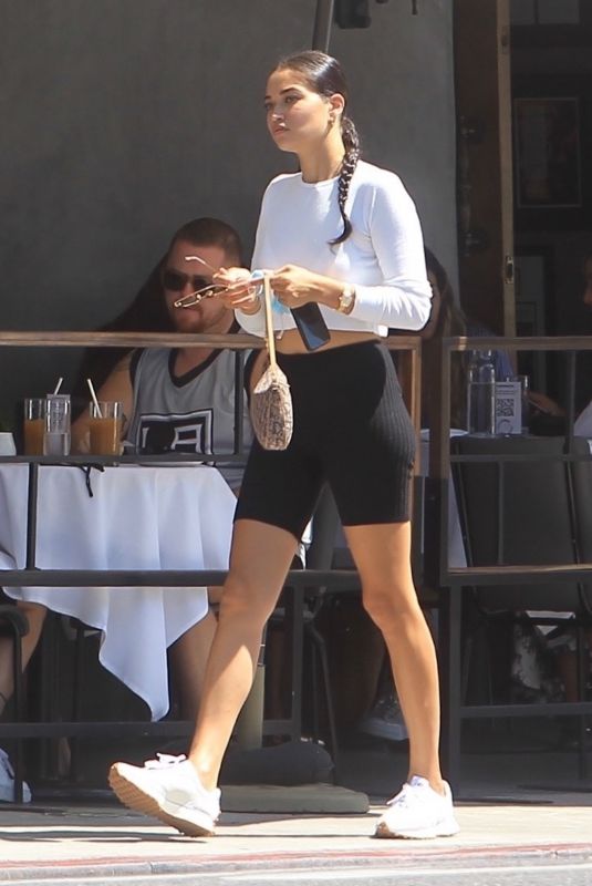 SHANINA SHAIK Out for Lunch at Crossroads in West Hollywood 08/28/2021