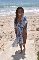 SHANOLA HAMPTON in Swimsuit at a Beach in Malibu 08/03/2021