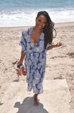 SHANOLA HAMPTON in Swimsuit at a Beach in Malibu 08/03/2021