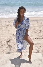 SHANOLA HAMPTON in Swimsuit at a Beach in Malibu 08/03/2021