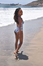 SHANOLA HAMPTON in Swimsuit at a Beach in Malibu 08/03/2021