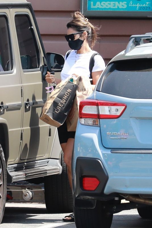 SHAY MITCHELL Out Shopping in Los Angeles 08/30/2021