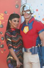 SHAY SHARIATZADEH and John Cena at The Suicide Squad Premiere in Westwood 08/20/2021