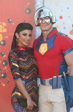SHAY SHARIATZADEH and John Cena at The Suicide Squad Premiere in Westwood 08/20/2021