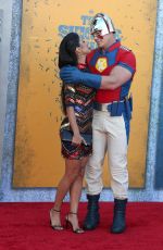 SHAY SHARIATZADEH and John Cena at The Suicide Squad Premiere in Westwood 08/20/2021