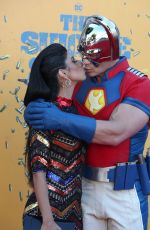 SHAY SHARIATZADEH and John Cena at The Suicide Squad Premiere in Westwood 08/20/2021