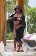 SIMONE BILES in Bikini in Cabo San Lucas 08/25/2021