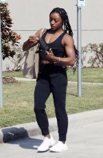 SIMONE BILES Out and About in Spring 08/07/2021