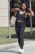 SIMONE BILES Out and About in Spring 08/07/2021