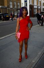 SINITTA Arrives at LGBT Awards in London 08/27/2021