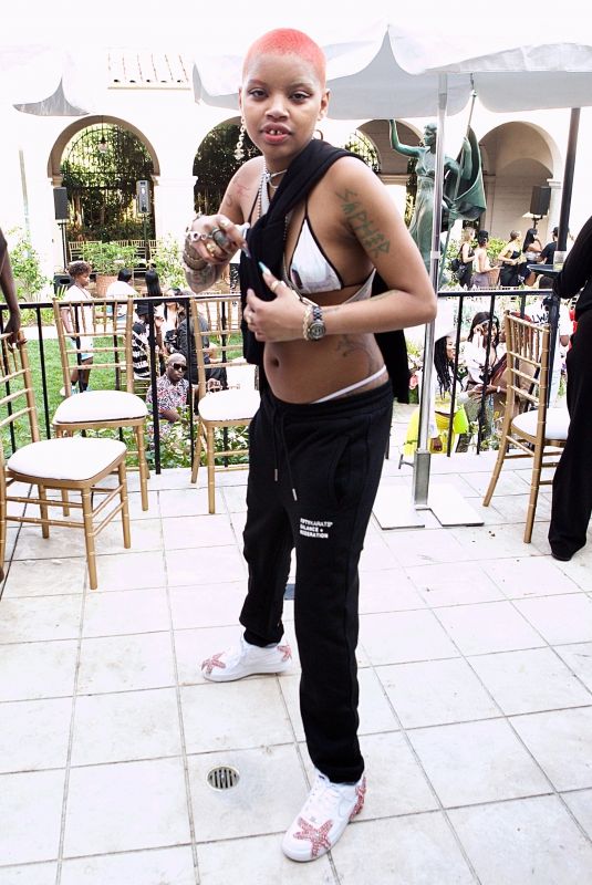 SLICK WOODS at Lionne Garden FW21 Show in Los Angeles 08/15/2021