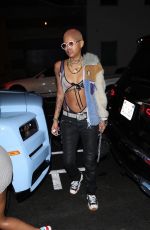 SLICK WOODS Night Out in Hollywood 08/25/2021
