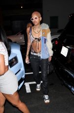 SLICK WOODS Night Out in Hollywood 08/25/2021