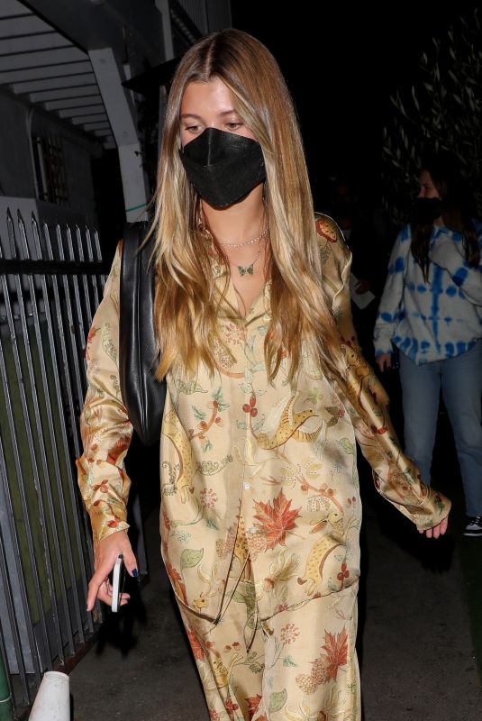 SOFIA RICHIE at Giorgio Baldi in Santa Monica 08/12/2021
