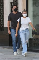 SOFIA RICHIE Leaves La Jolie Beauty Salon in Beverly Hills 08/10/2021