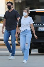 SOFIA RICHIE Leaves La Jolie Beauty Salon in Beverly Hills 08/10/2021